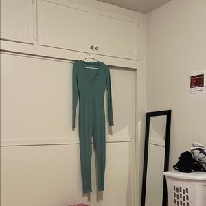 Elegant Teal Jumpsuit